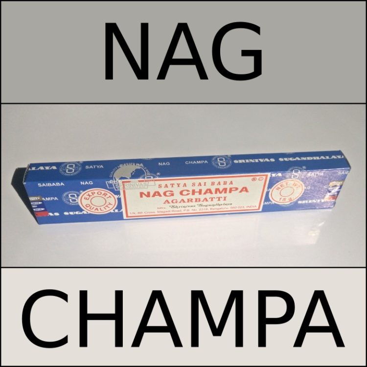 NAGCHAMPA blau Räucherstäbchen