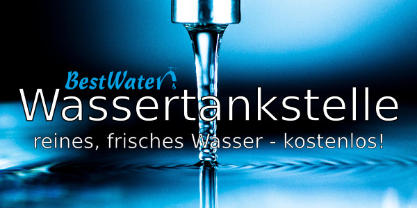 Kostenlose Trinkwasser-Tankstelle im bodenständig!
