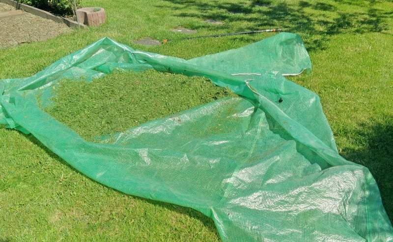 Upcycling mit EM - Rasenschnitt wenden